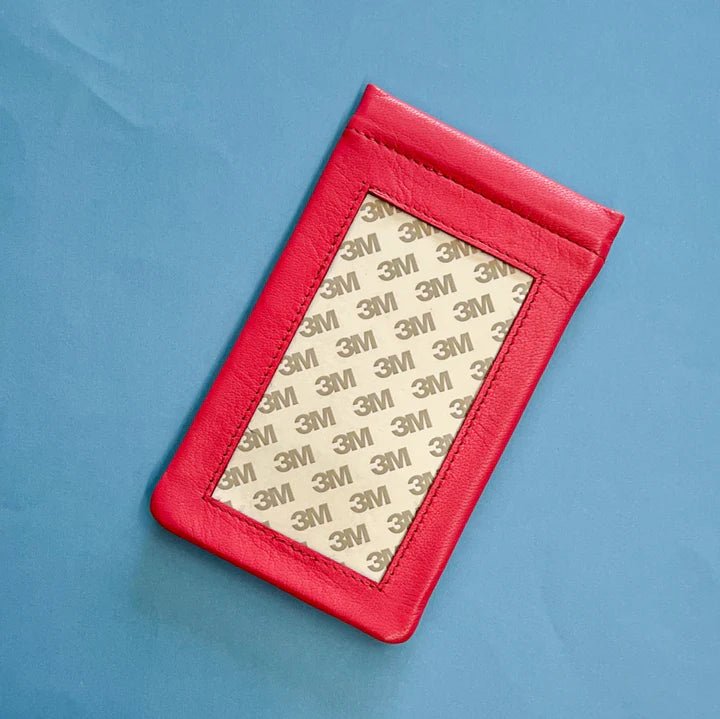 Self Finishing Leather Eyeglass Case - The Flying Needles