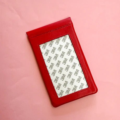 Self Finishing Leather Eyeglass Case - The Flying Needles