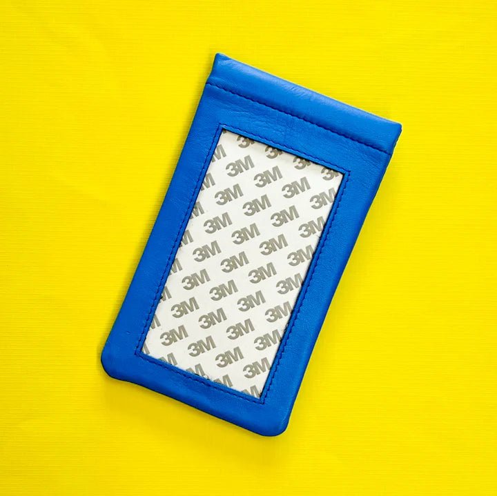 Self Finishing Leather Eyeglass Case - The Flying Needles