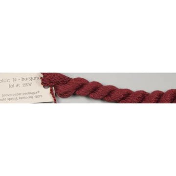 Silk & Ivory 014 Burgundy - The Flying Needles