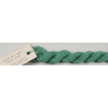 Silk & Ivory 020 Teal - The Flying Needles