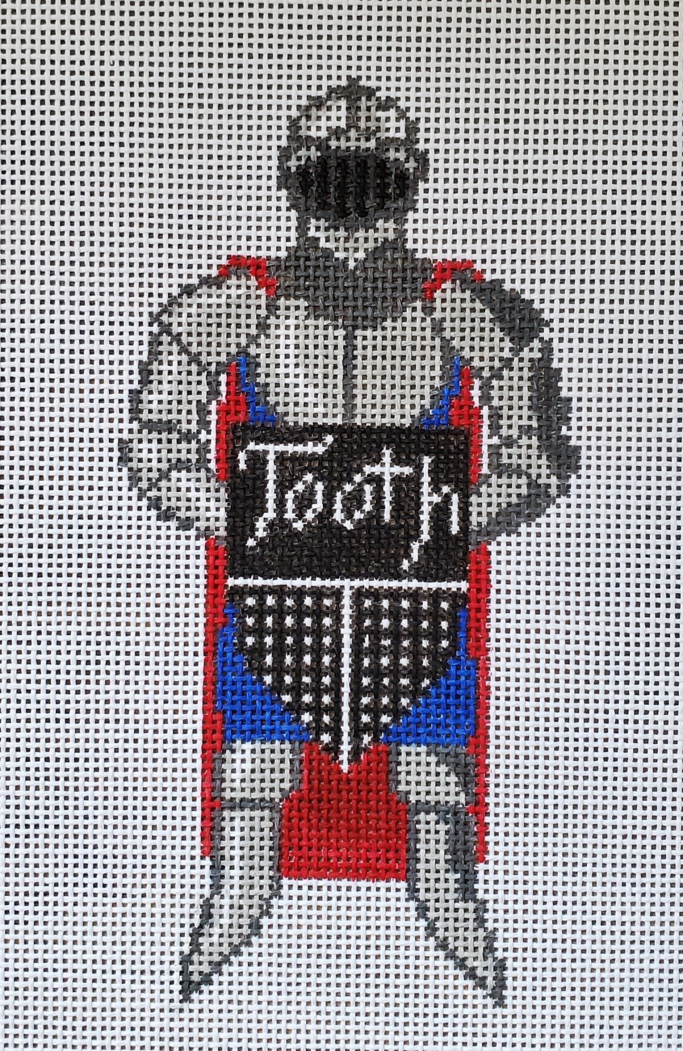 Sir Cuspid Tooth Pillow - The Flying Needles