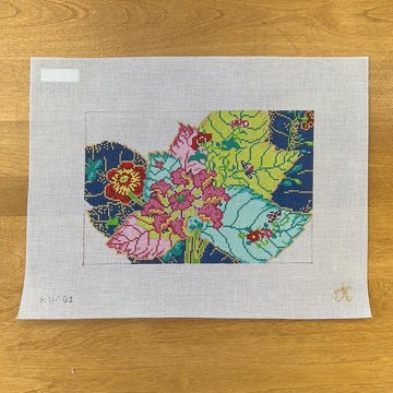 Tabacco Leaf Clutch - The Flying Needles