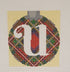 Tartan Initial Ornament - U - The Flying Needles