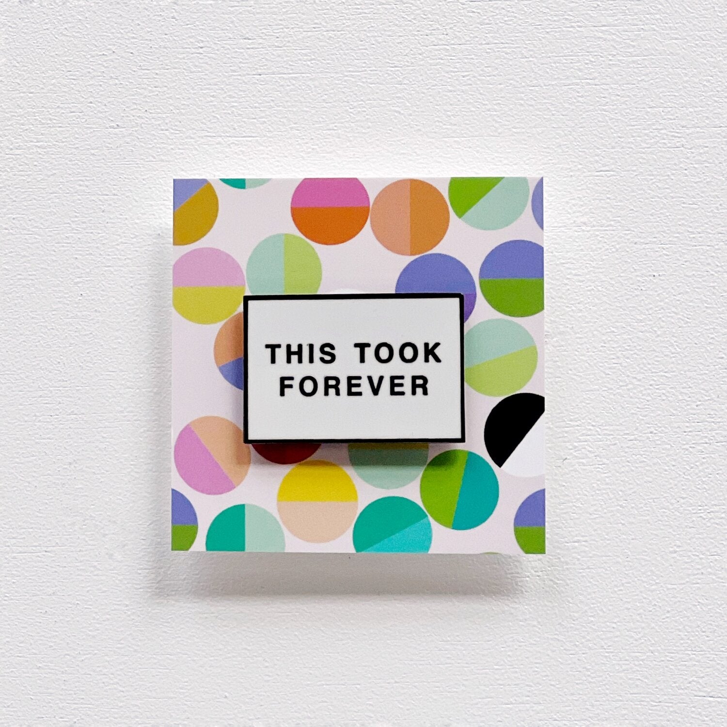 This Took Forever Needleminder - The Flying Needles