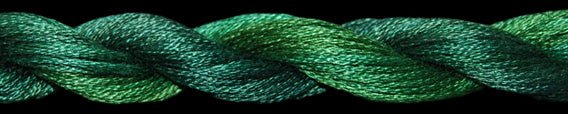 Threadworx Overdyed Floss #1048 Woodland Green - The Flying Needles