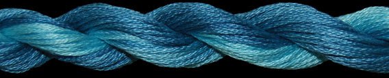 Threadworx Overdyed Floss #1056 Turquoise Blue - The Flying Needles