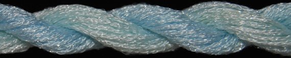 ThreadWorx Overdyed Metallic Baby Blue Eyes - The Flying Needles