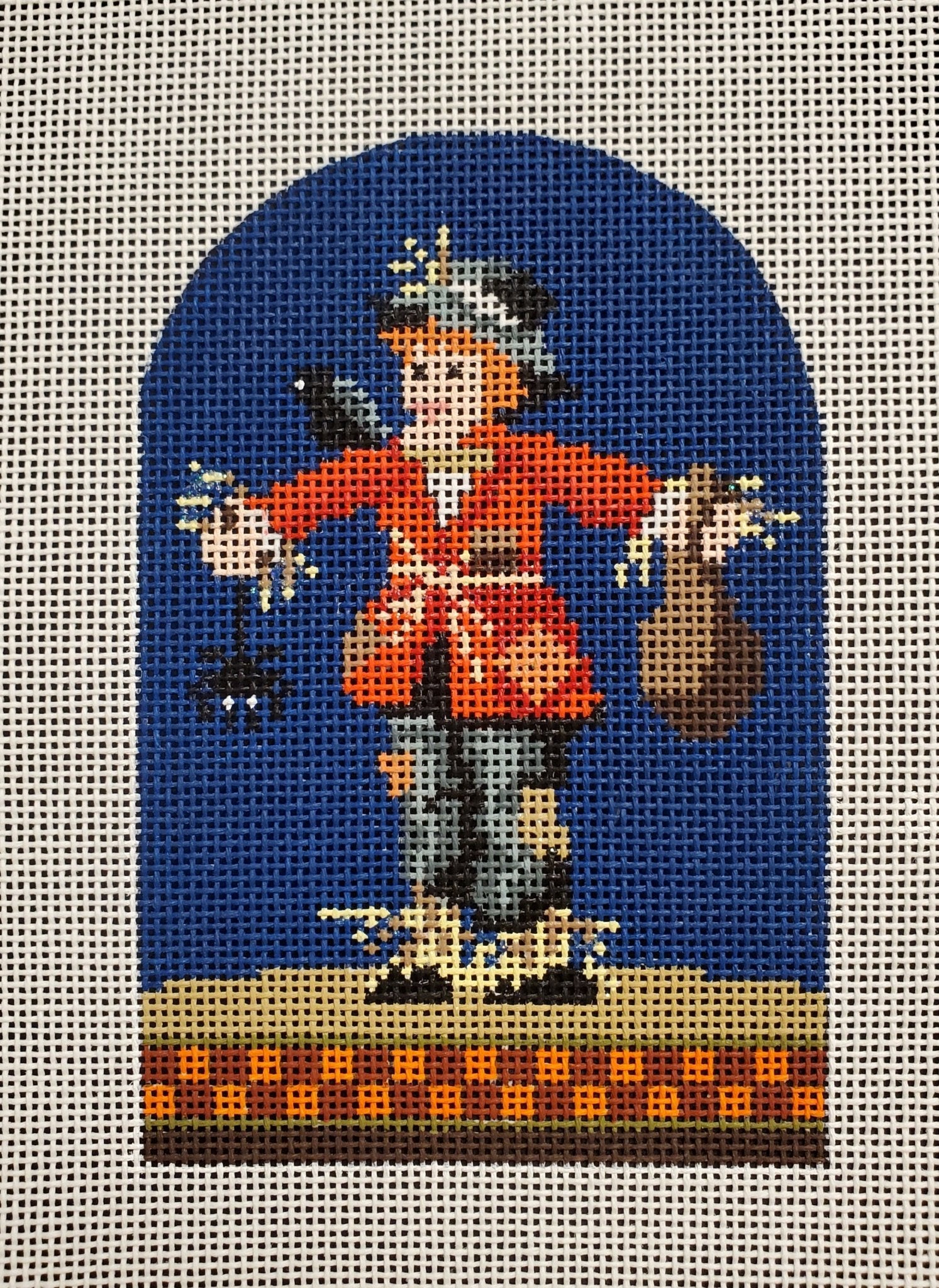 Trick or Treater Scarecrow - The Flying Needles