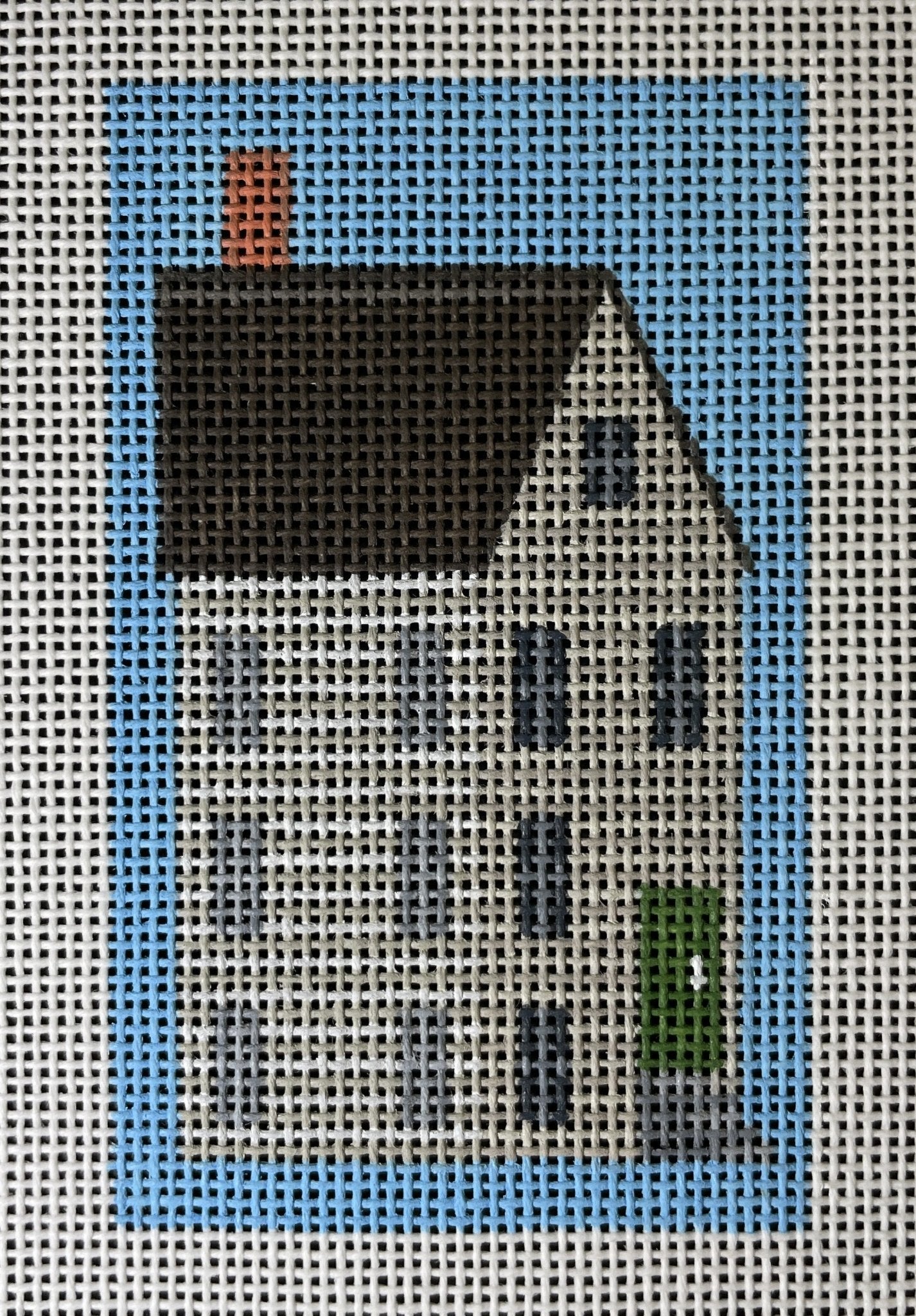 White Shaker H Key Fob - The Flying Needles