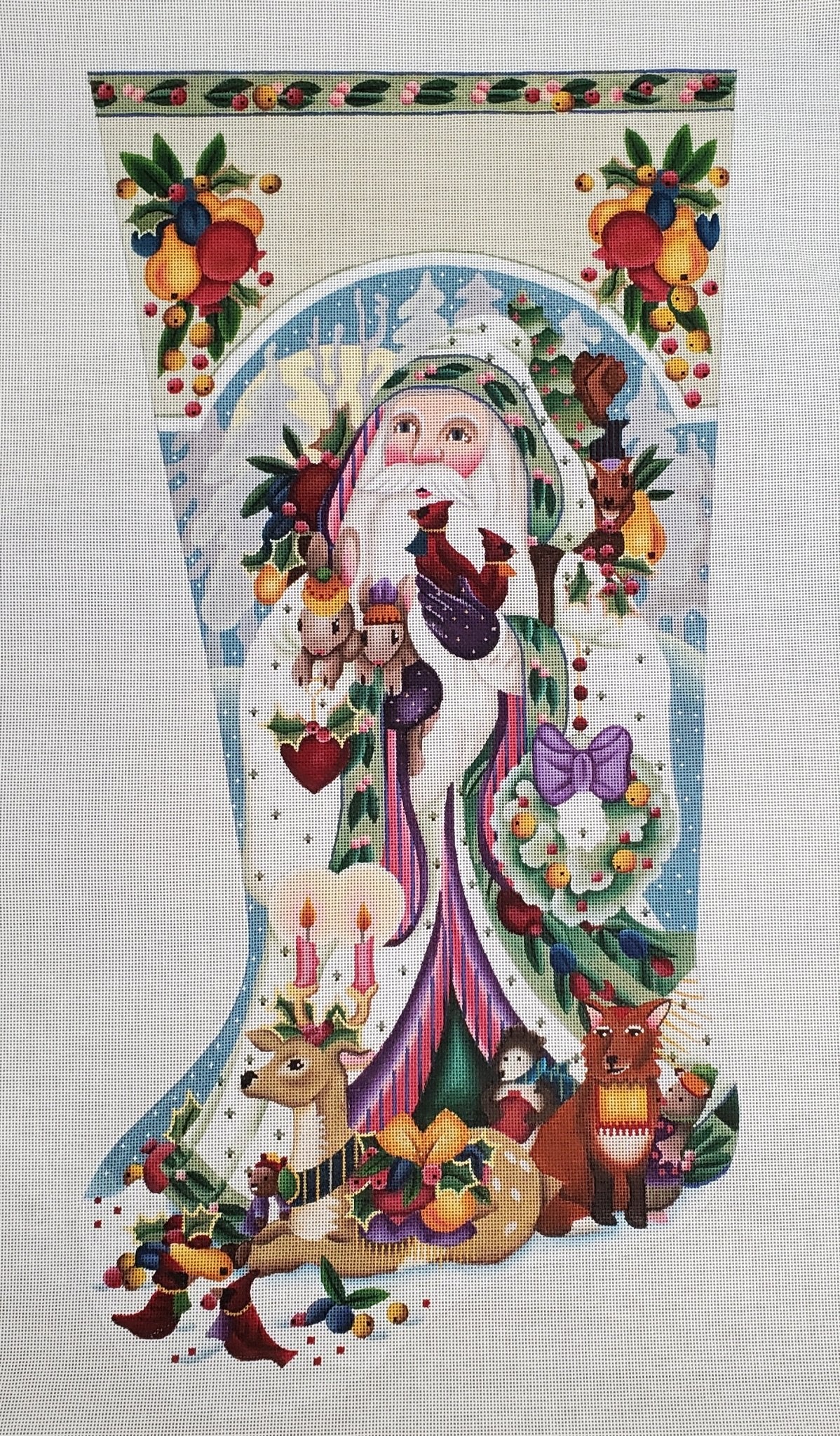 Winter Santa - The Flying Needles