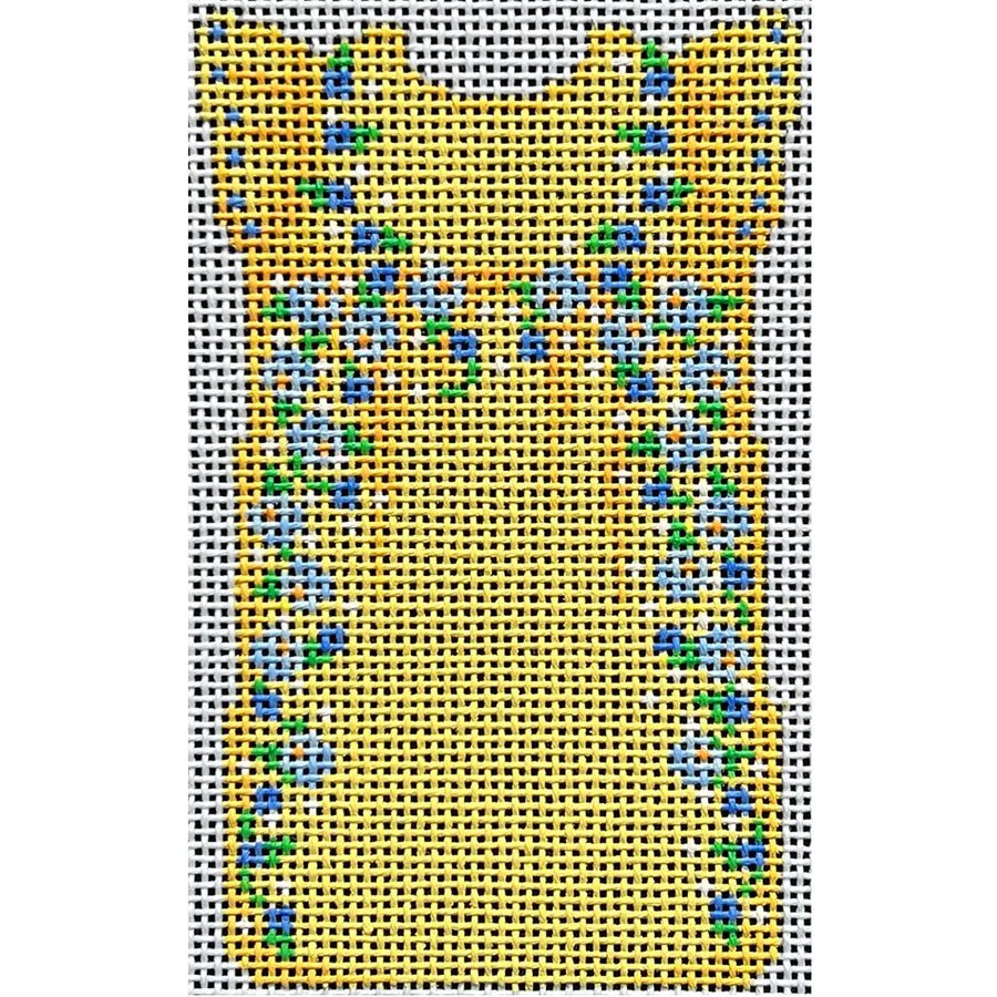 Yellow and Blue Oaxaca Dress - The Flying Needles